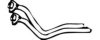 MERCE 1234902919 Exhaust Pipe